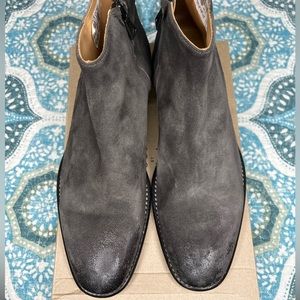 John Varvatos Suede Chelsa Boots,New without box